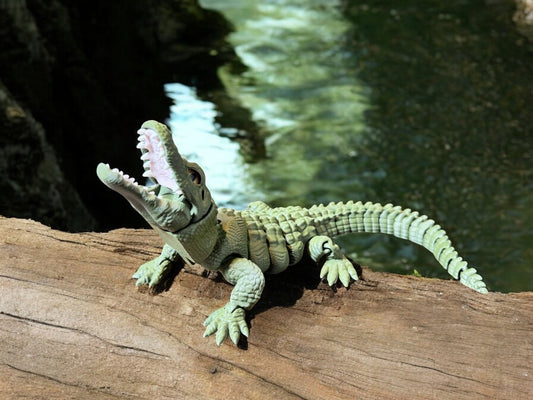 3D Printed Articulated Alligator image 0